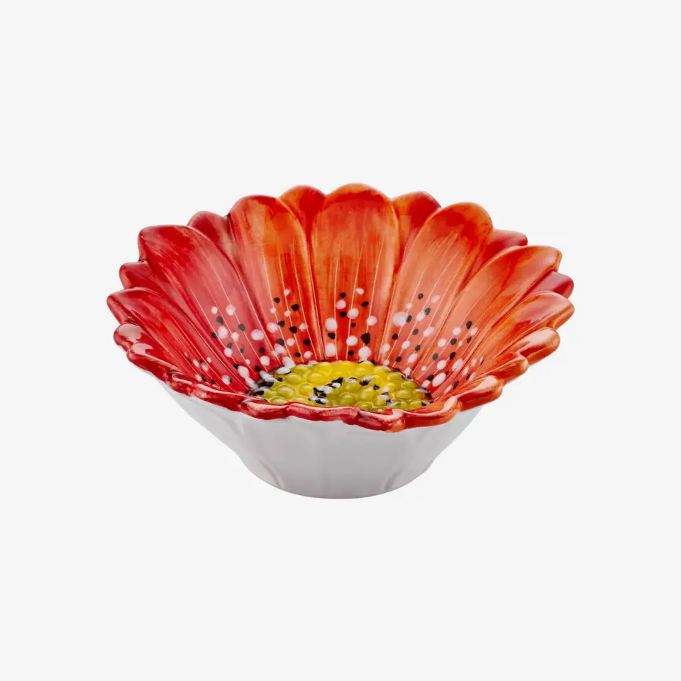 Edelweiss Italy Kırmızı Seramik Kase 16 Cm
