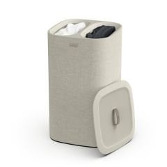 Tota 60 L Çamaşır Ayırma Sepeti - Ekru Ekru