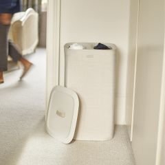 Tota 60 L Çamaşır Ayırma Sepeti - Ekru Ekru