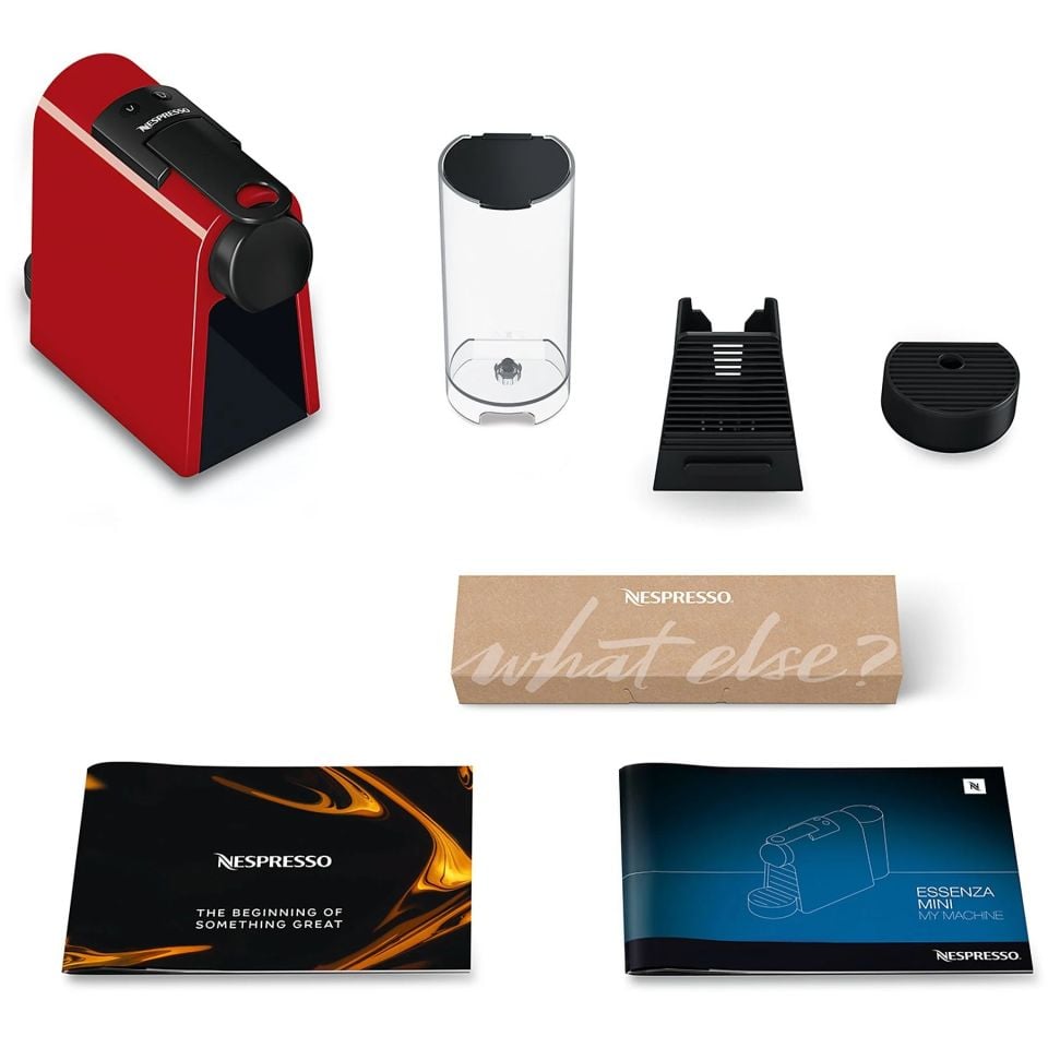NESPRESSO D30 Essenza Mini Kırmızı Kahve Makinesi