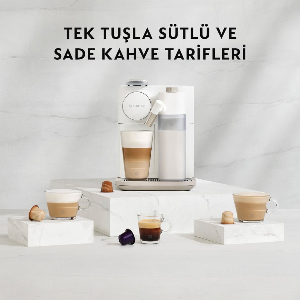 Nespresso  Gran Latissima White Süt Çözümlü Kahve Makinesi