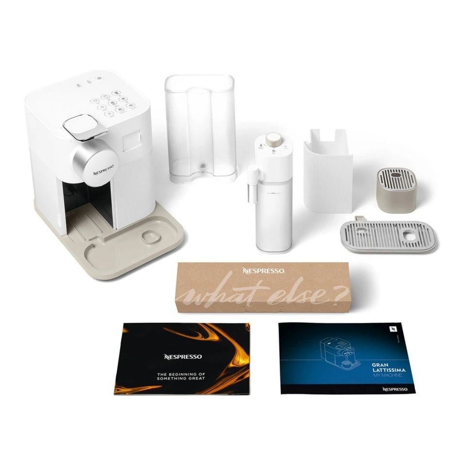 Nespresso  Gran Latissima White Süt Çözümlü Kahve Makinesi