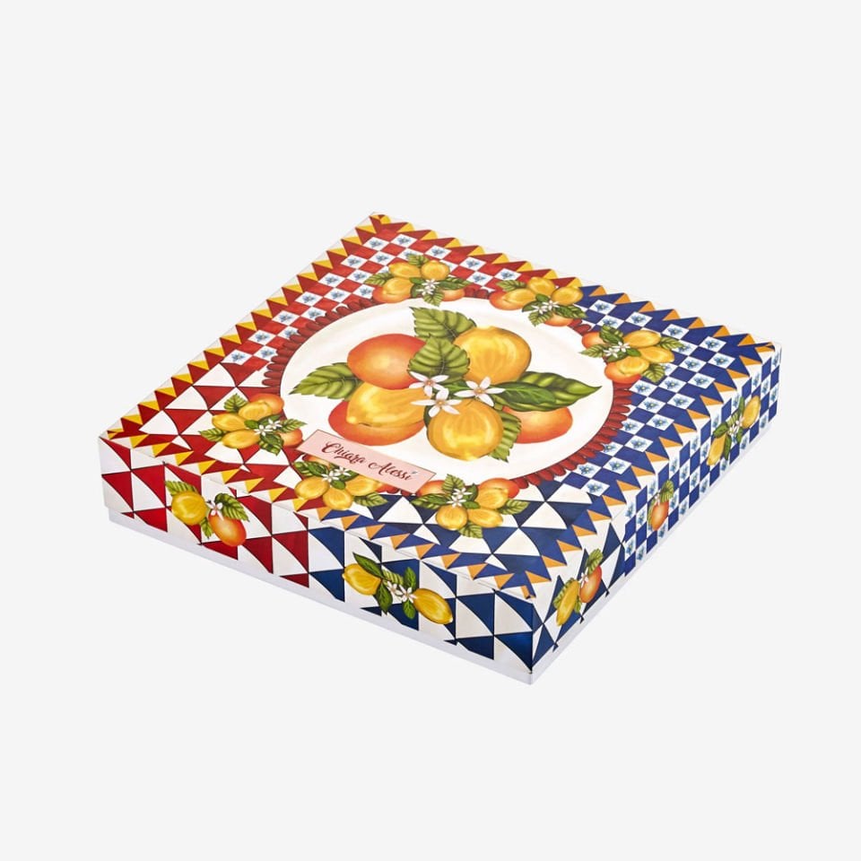 Mavi Melamin Servis Kasesi 35 Cm Portofino Collection by Chiara Alessi