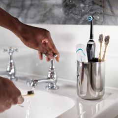 Joseph Joseph EasyStore Luxe Diş Fırçalık Caddy Çelik