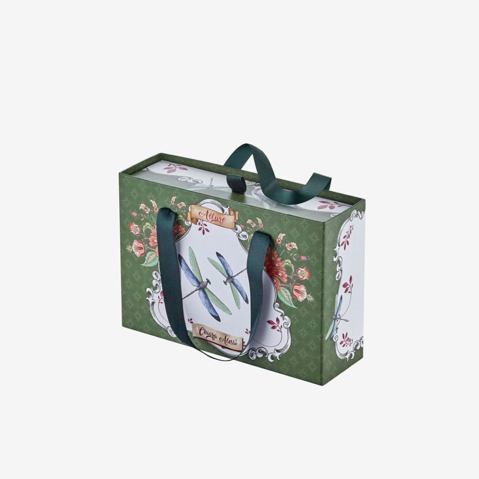 Yeşil Porselen Kahve Fincan Seti 90 Ml Allure Collection by Chiara Alessi