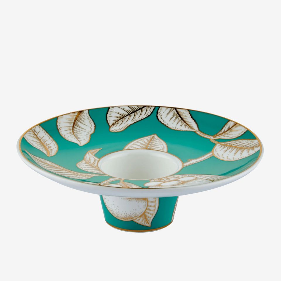 Yeşil Porselen Kahve Fincan Seti 100 Ml Ravello Collection by Chiara Alessi