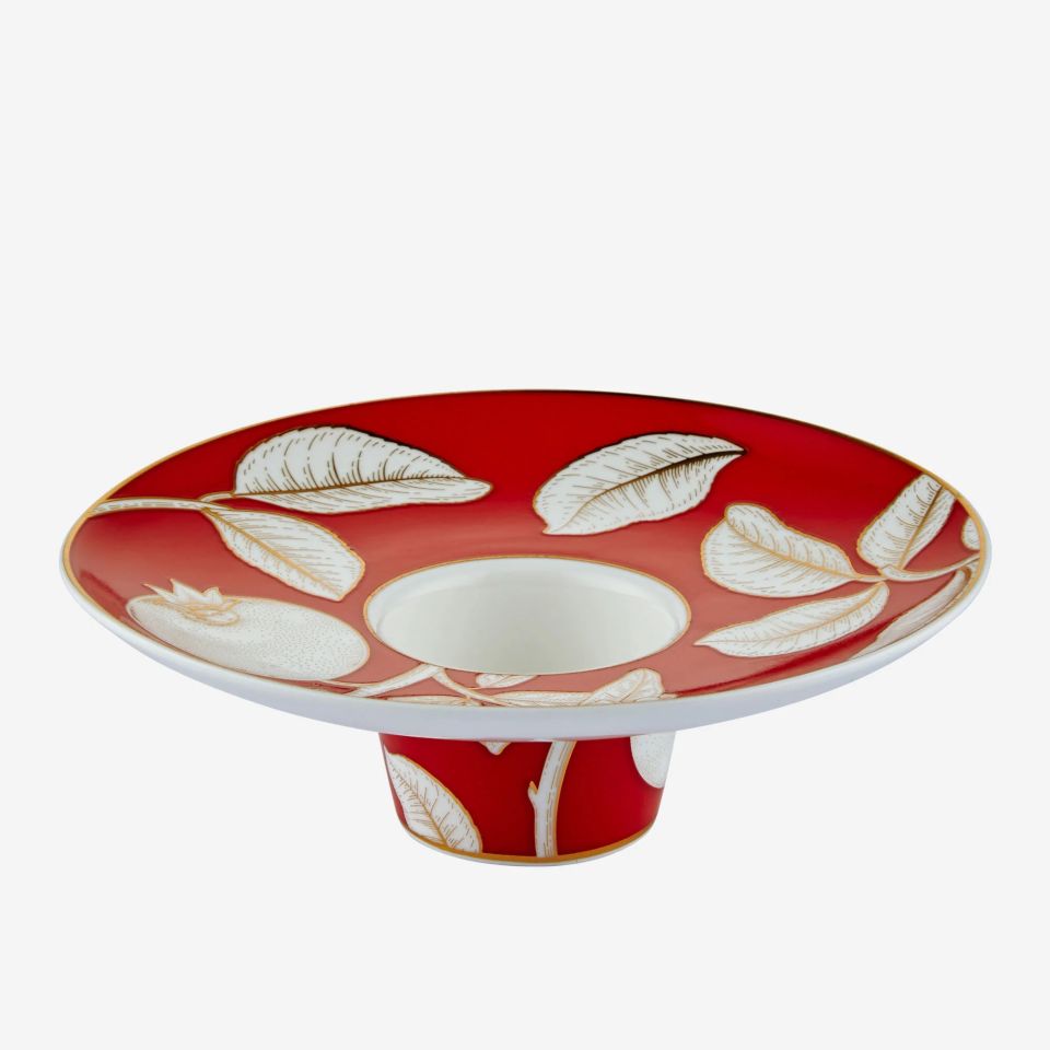 Kırmızı Porselen Kahve Fincan Seti 100 Ml Ravello Collection by Chiara Alessi