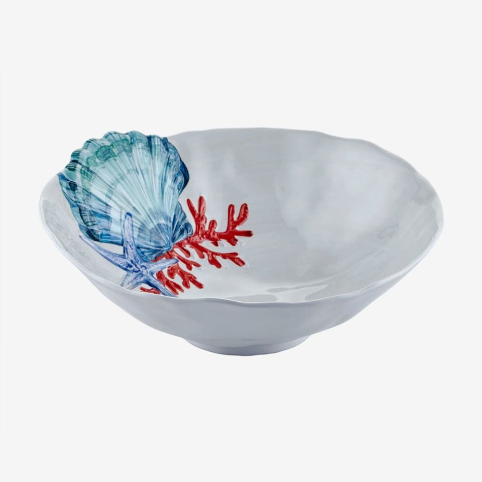 Beyaz Melamin Kase 30 Cm Bambu Collection by Chiara Alessi