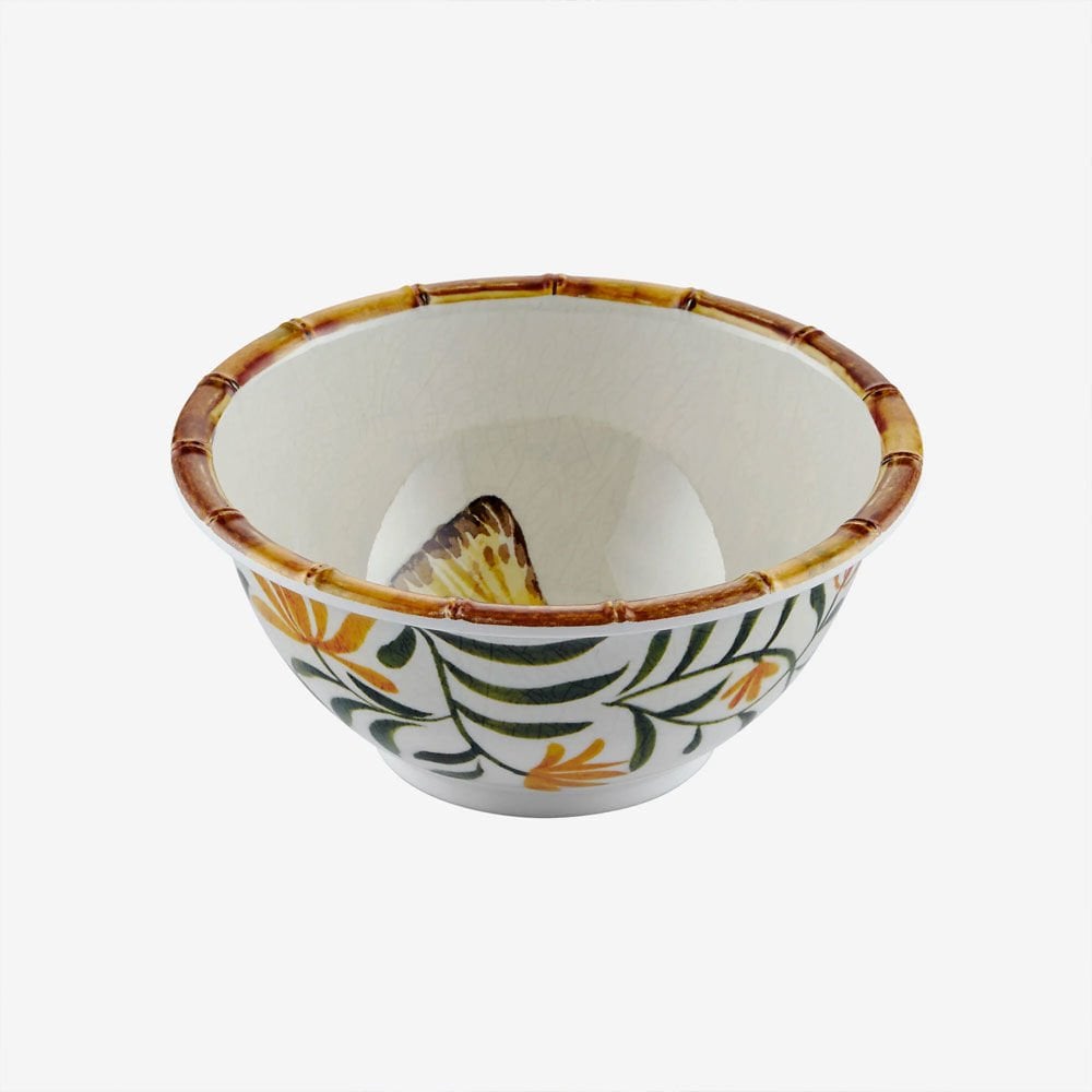 Beyaz Melamin Kase 15 Cm Bambu Collection by Chiara Alessi