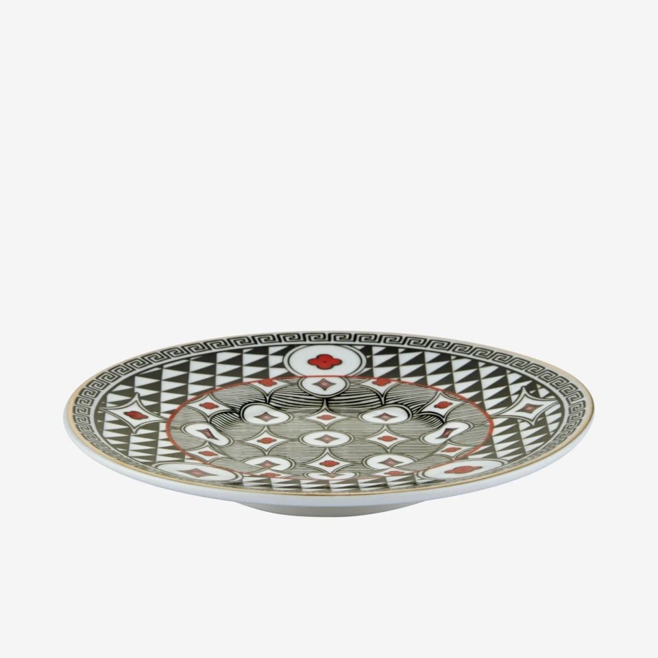 Siyah Porselen Kahve Fincan Seti 90 Ml Ravello Collection by Chiara Alessi