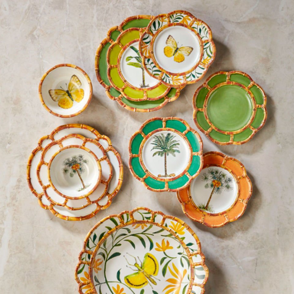 Beyaz Melamin Kase 15 Cm Bambu Collection by Chiara Alessi