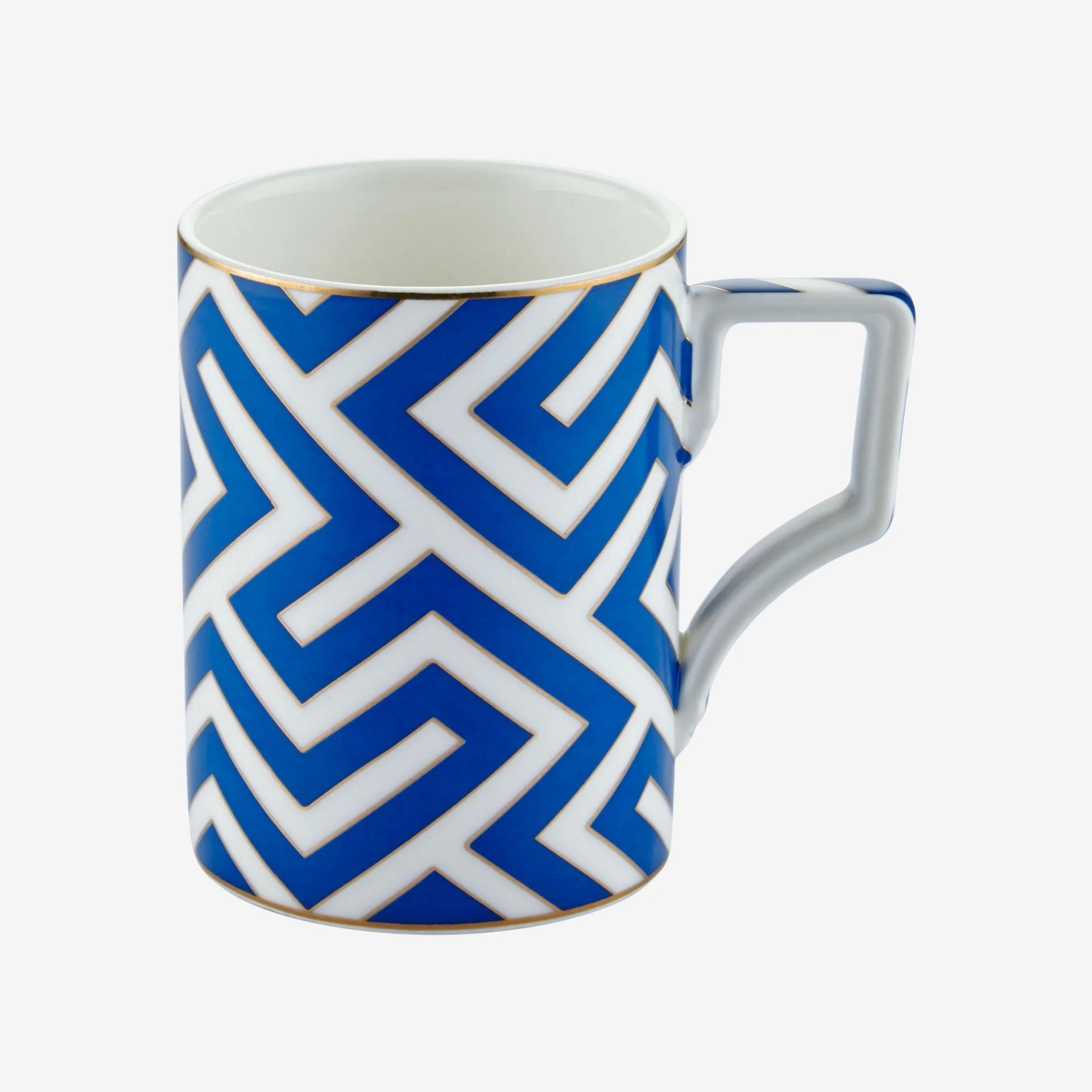 Mavi Porselen Kupa 300 Ml Ravello Collection by Chiara Alessi