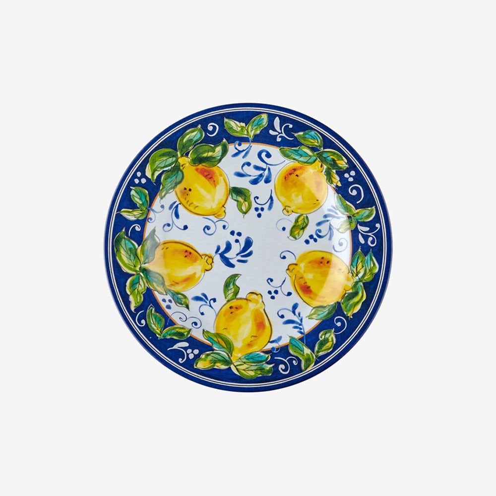 Mavi Melamin Kahvaltı Tabağı 23 Cm Capri Collection by Chiara Alessi