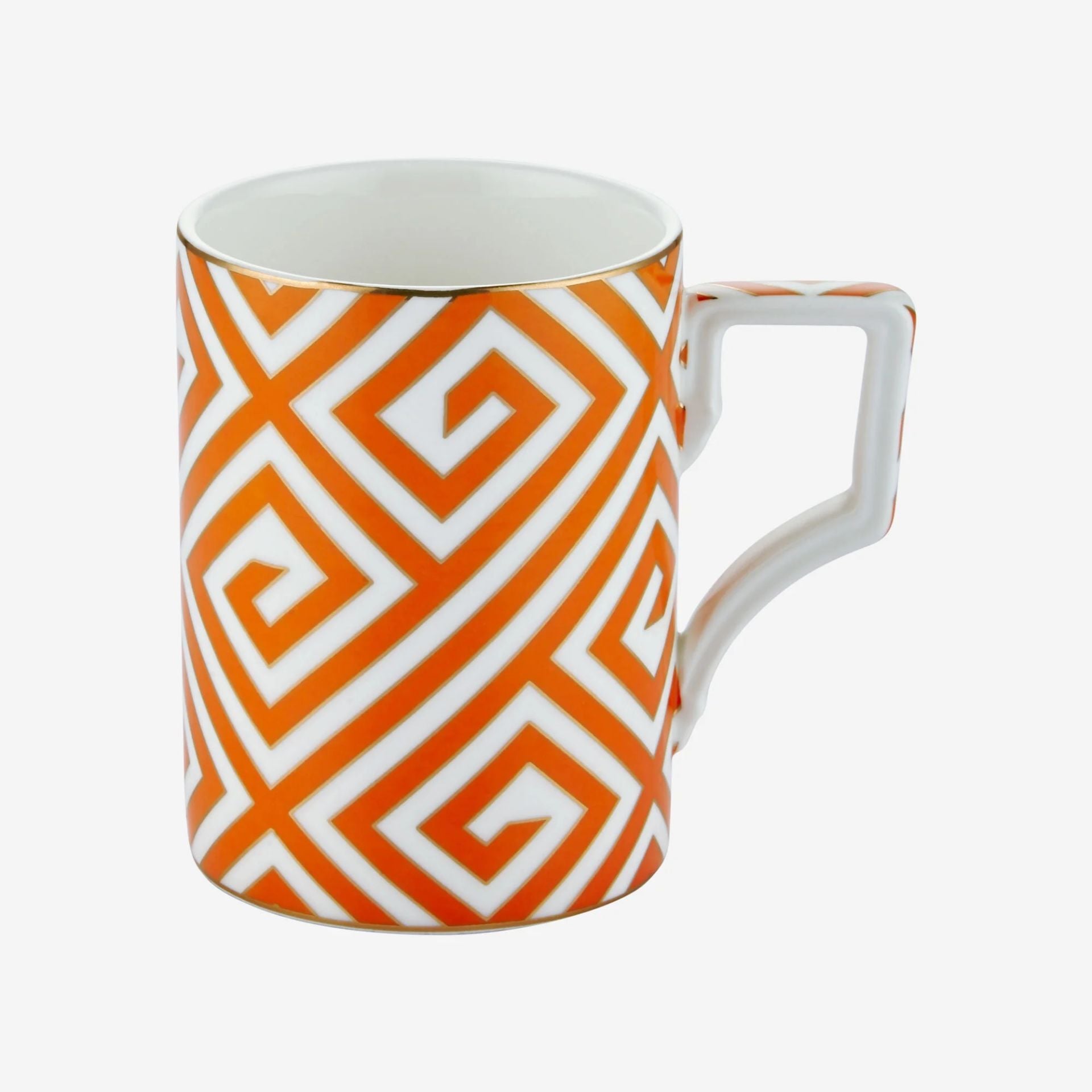Chiara Alessi Turuncu Porselen Kupa 300 Ml Ravello Collection