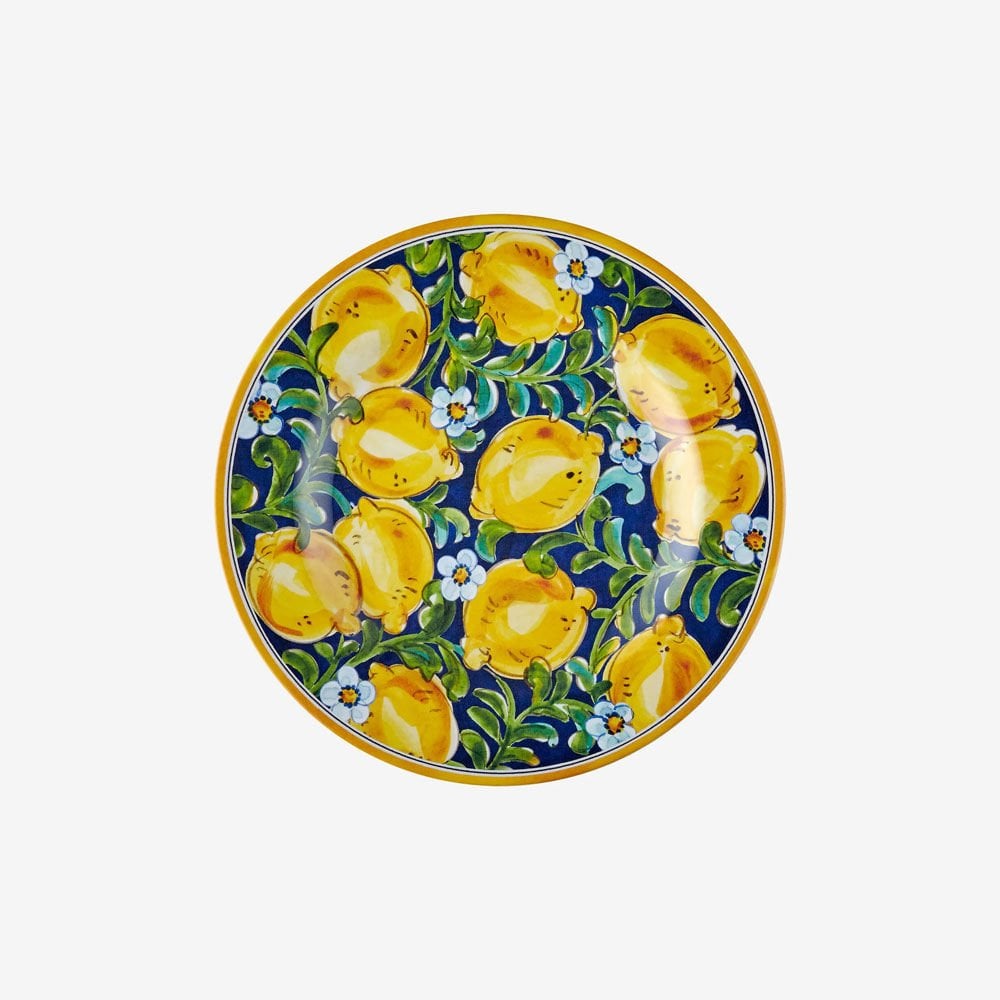 Mavi Melamin Kahvaltı Tabağı 23 Cm Capri Collection by Chiara Alessi