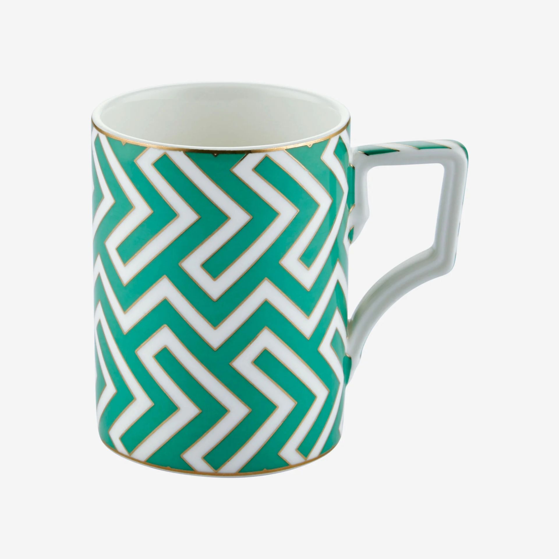 Chiara Alessi Yeşil Porselen Kupa 300 Ml Ravello Collection