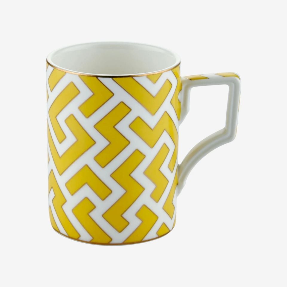 Sarı Porselen Kupa 300 Ml Ravello Collection by Chiara Alessi