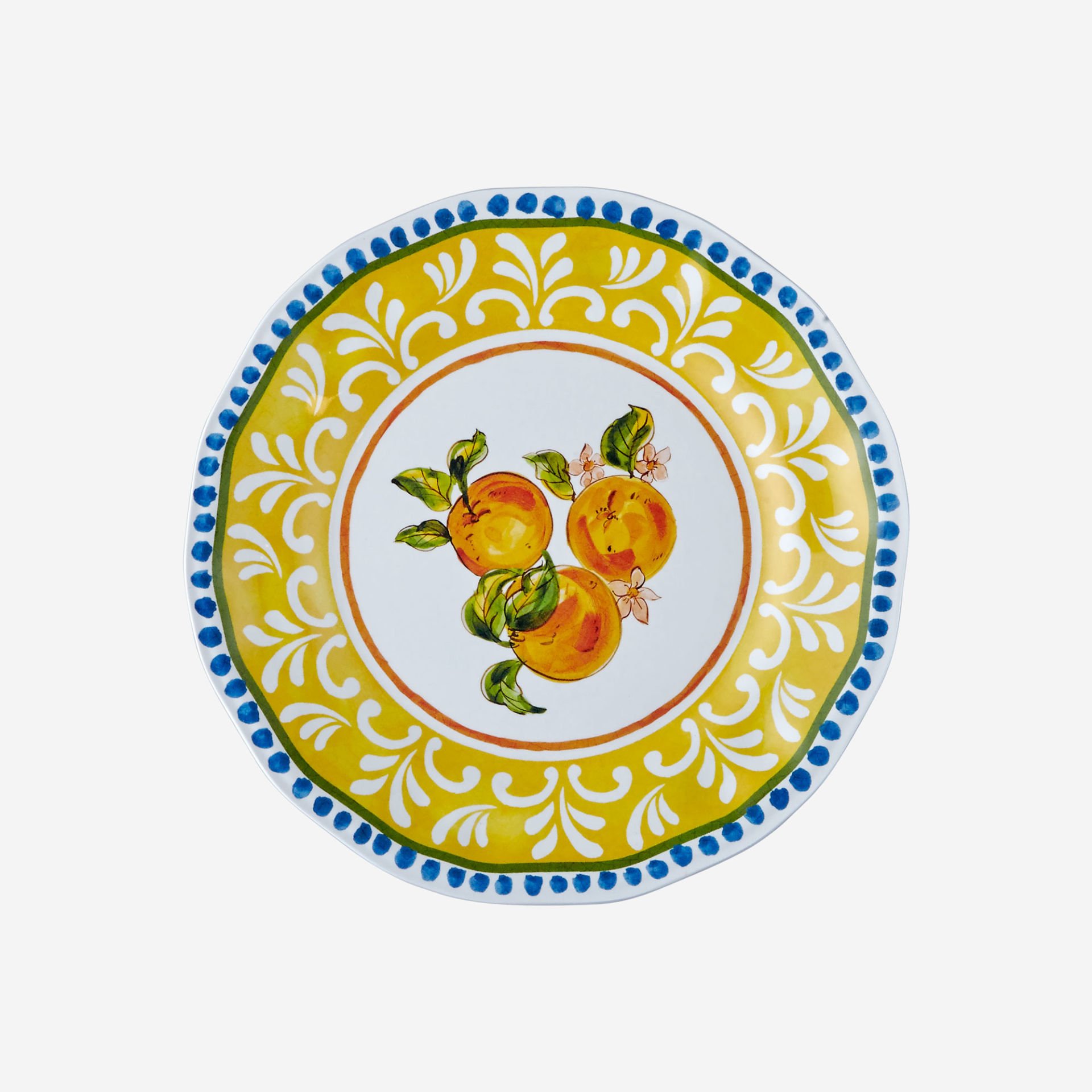 Sarı Melamin Kahvaltı Tabağı 23 Cm Capri Collection by Chiara Alessi