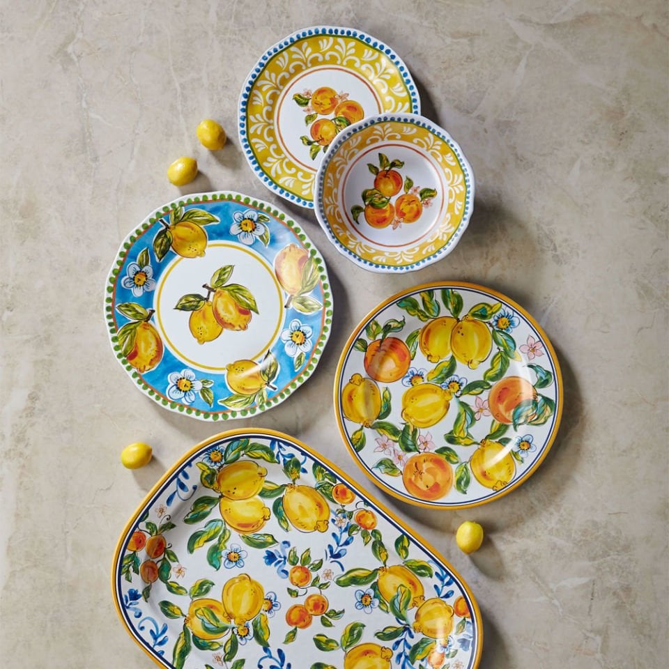 Sarı Melamin Kase 19 Cm Capri Collection by Chiara Alessi