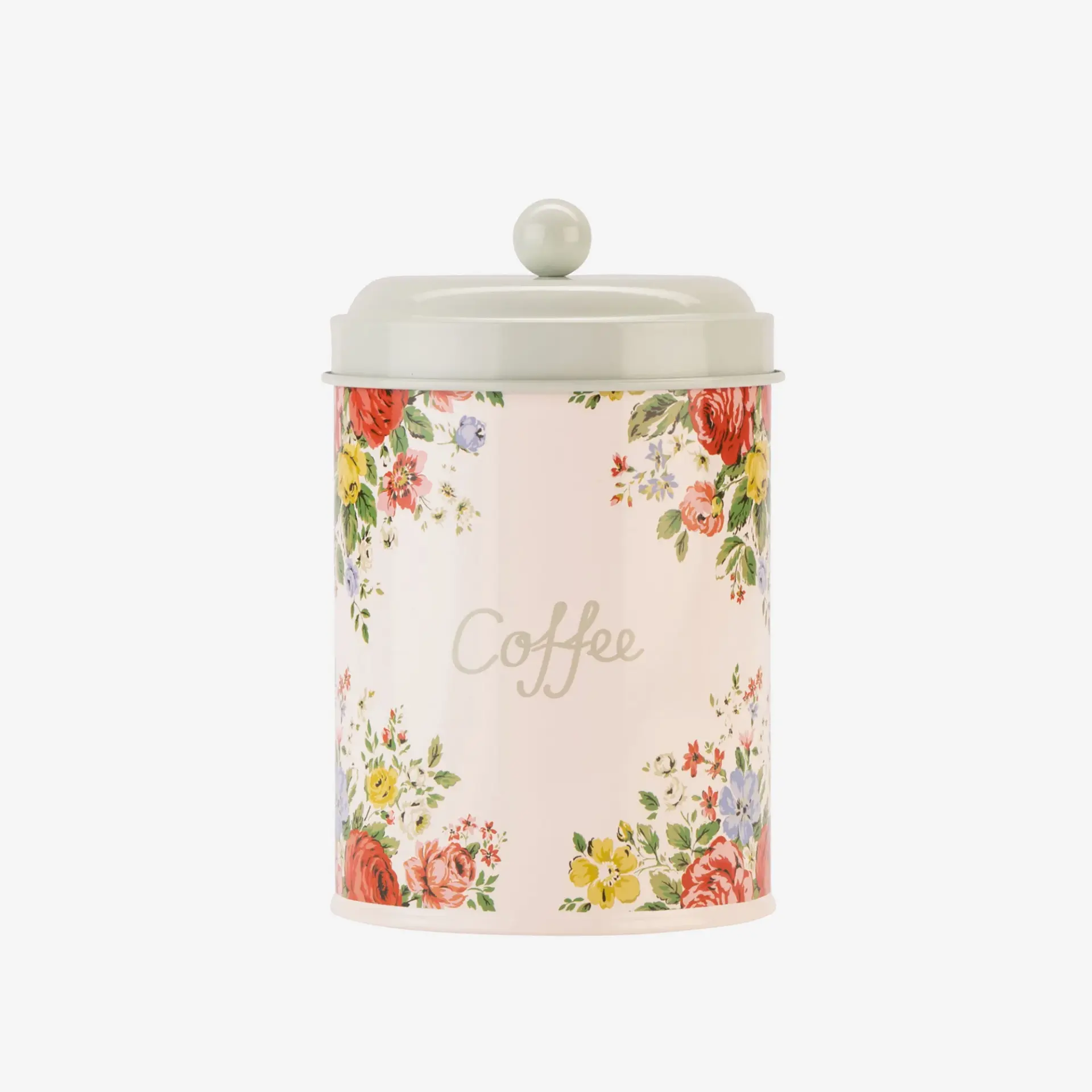 Cath Kidston Feels Like Krem Galvaniz Kahve Saklama Kabı