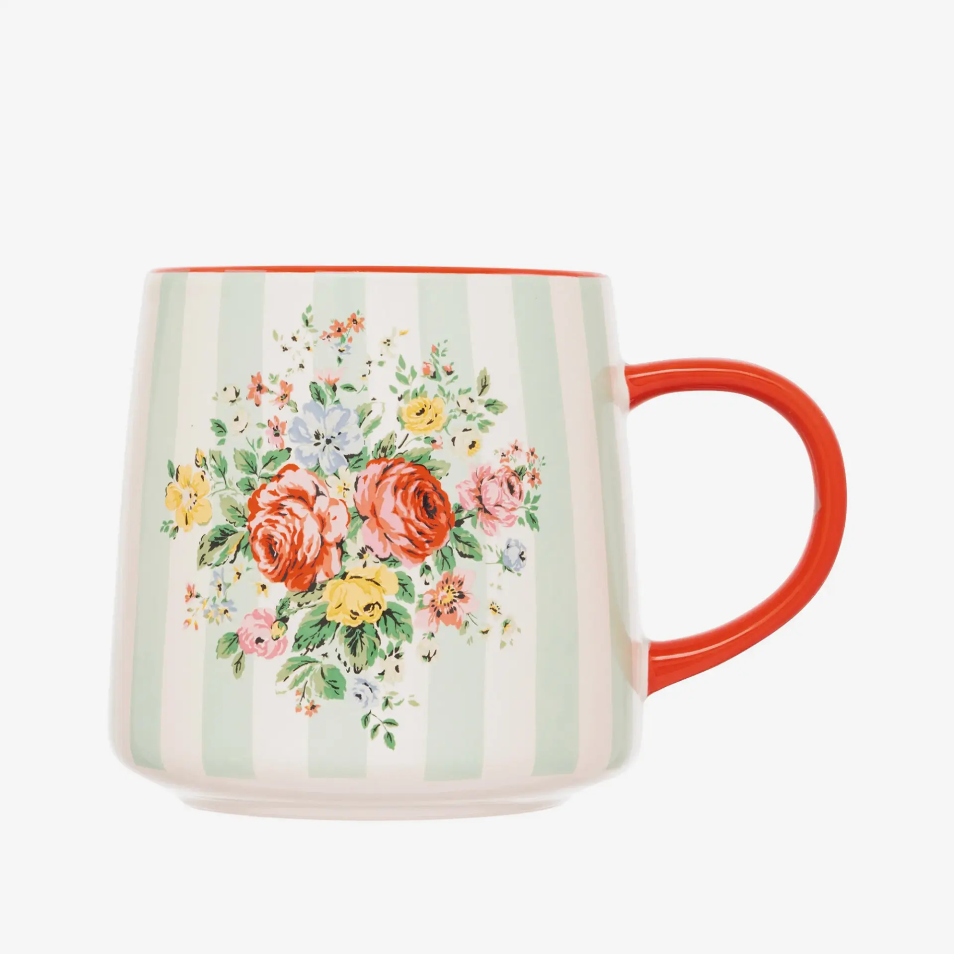 Cath Kidston Yeşil Porselen Kupa 340 Ml