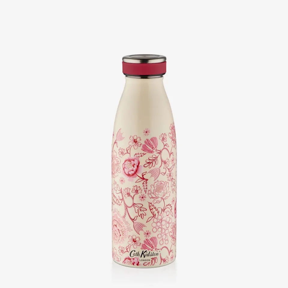 Cath Kidston Pembe Paslanmaz Çelik Termos 350 Ml