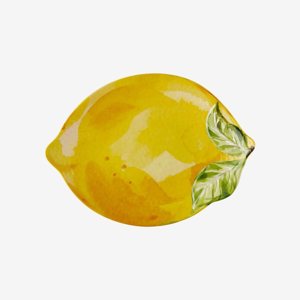 Sarı Melamin Servis Tabağı 28 Cm Capri Collection by Chiara Alessi