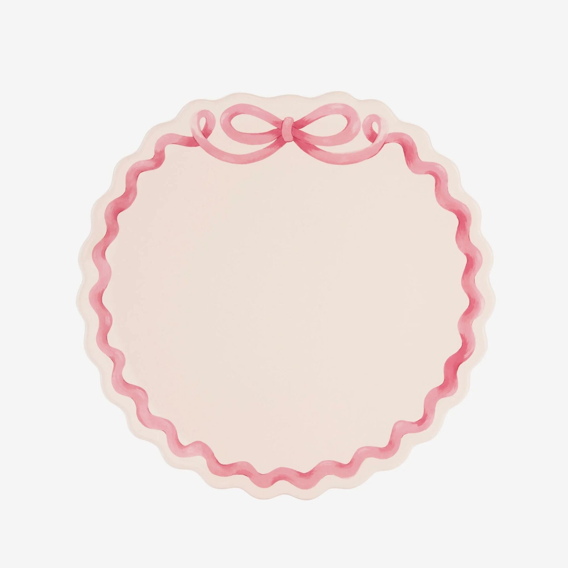 Cath Kidston Pembe Stoneware Yemek Tabağı 25 Cm
