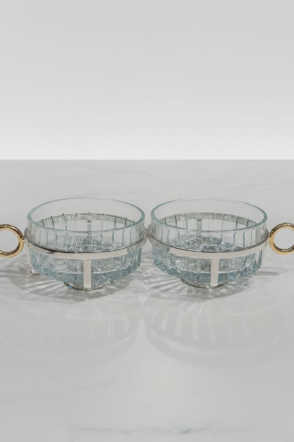 SELECT İSTANBUL HALKA COLLECTİON GÜMÜŞ  2'LI SUNUMLUK 16 CM