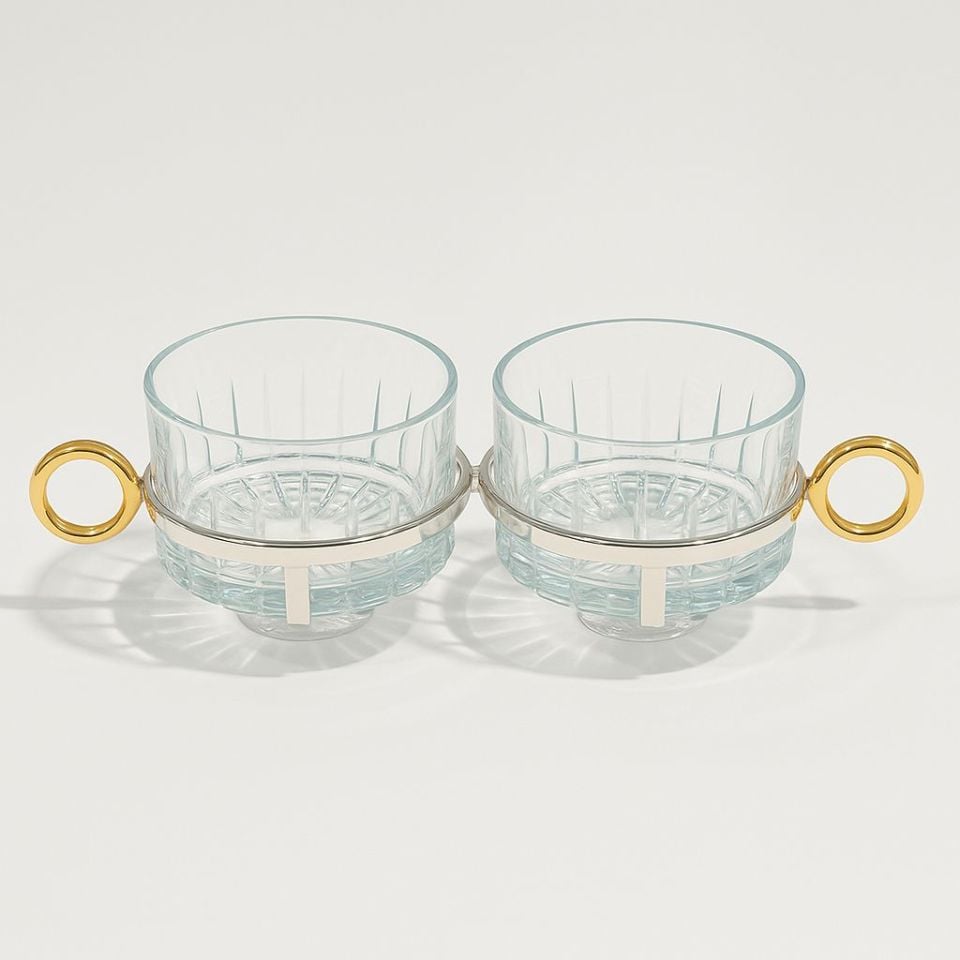 SELECT İSTANBUL HALKA COLLECTİON GÜMÜŞ  2'LI SUNUMLUK 13,50 CM