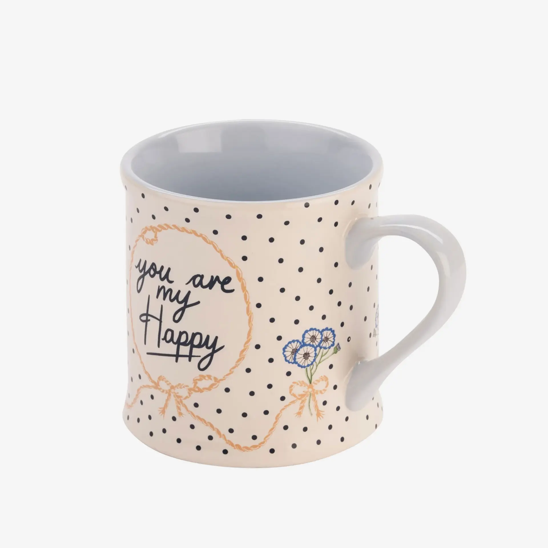 Cath Kidston Mavi Stoneware Kupa 375 Ml