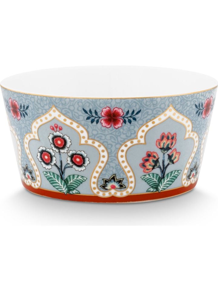 Mavi Porselen Kase Seti 15 Cm Flower Festival Collection by Pip Studio