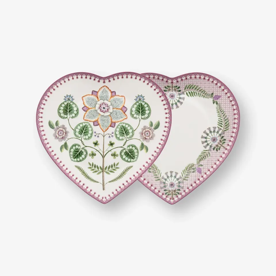 Pip Studio Mor Porselen Servis Tabağı 21,5 Cm