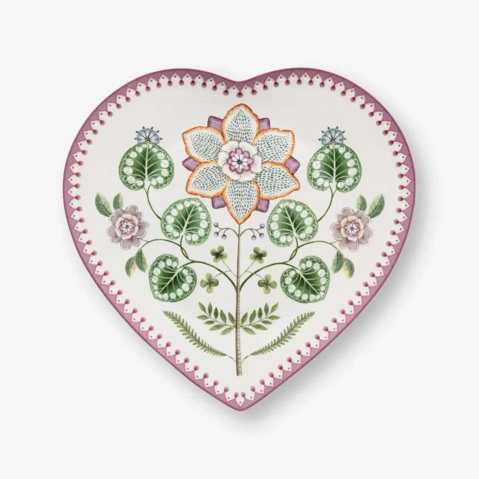 Pip Studio Mor Porselen Servis Tabağı 21,5 Cm