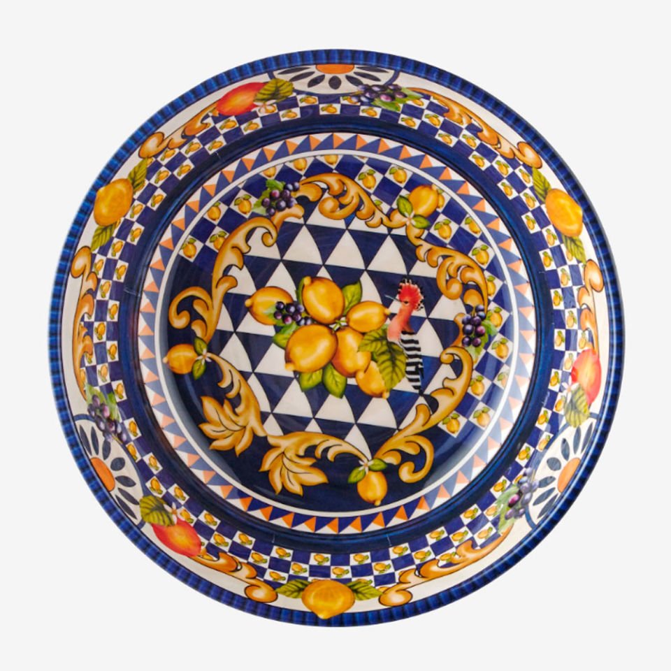 Mavi Melamin Kase 20 Cm Capri Collection by Chiara Alessi