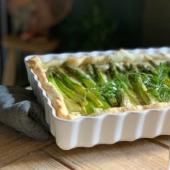 EH Tart-Börek Fırın Kabı Dikdörtgen 33 x 24 cm Ekru/Clay -26038