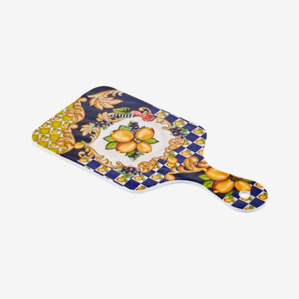 Mavi Melamin Sunum Tahtası 25 Cm Capri Collection by Chiara Alessi