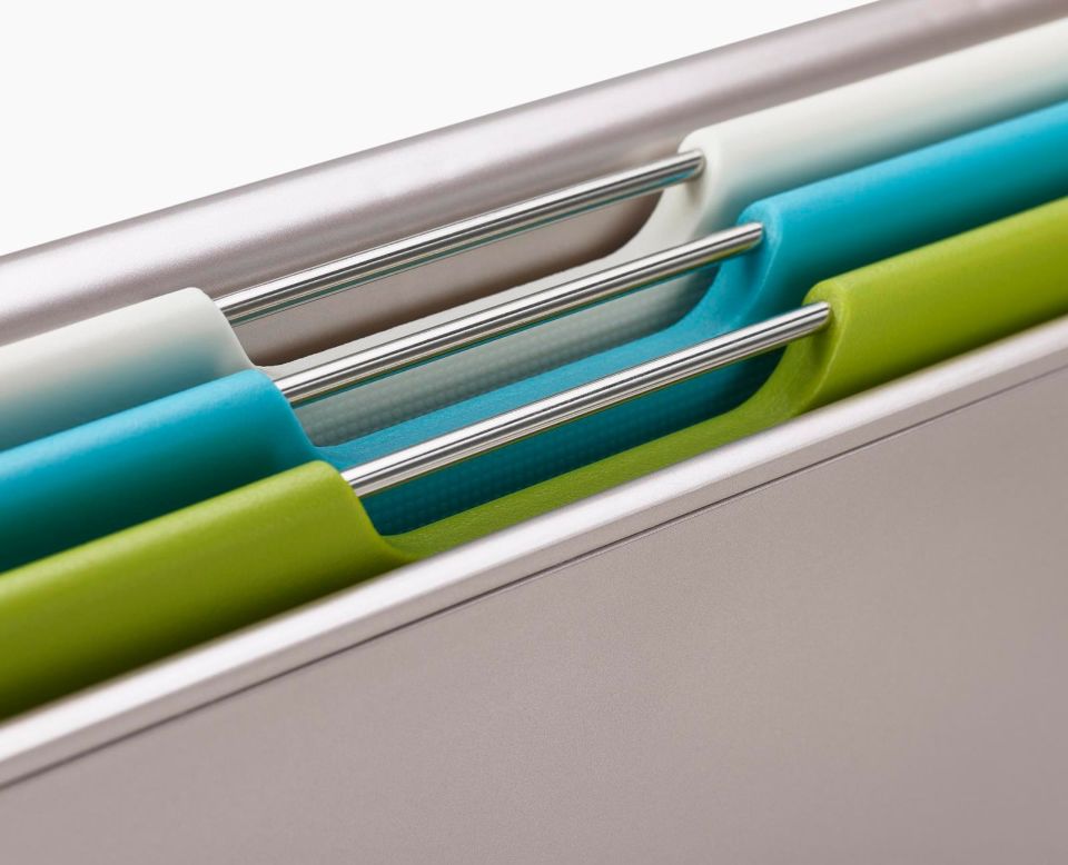 Joseph Joseph Folio Slim 3 Parçalı Raf Altı Doğrama Tahtası Seti