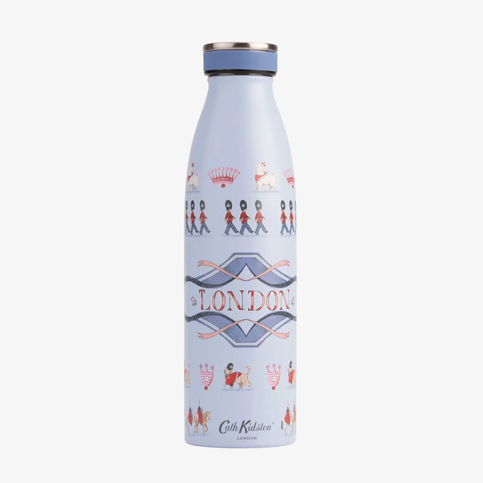 Cath Kidston Mavi Paslanmaz Çelik Termos 460 Ml London
