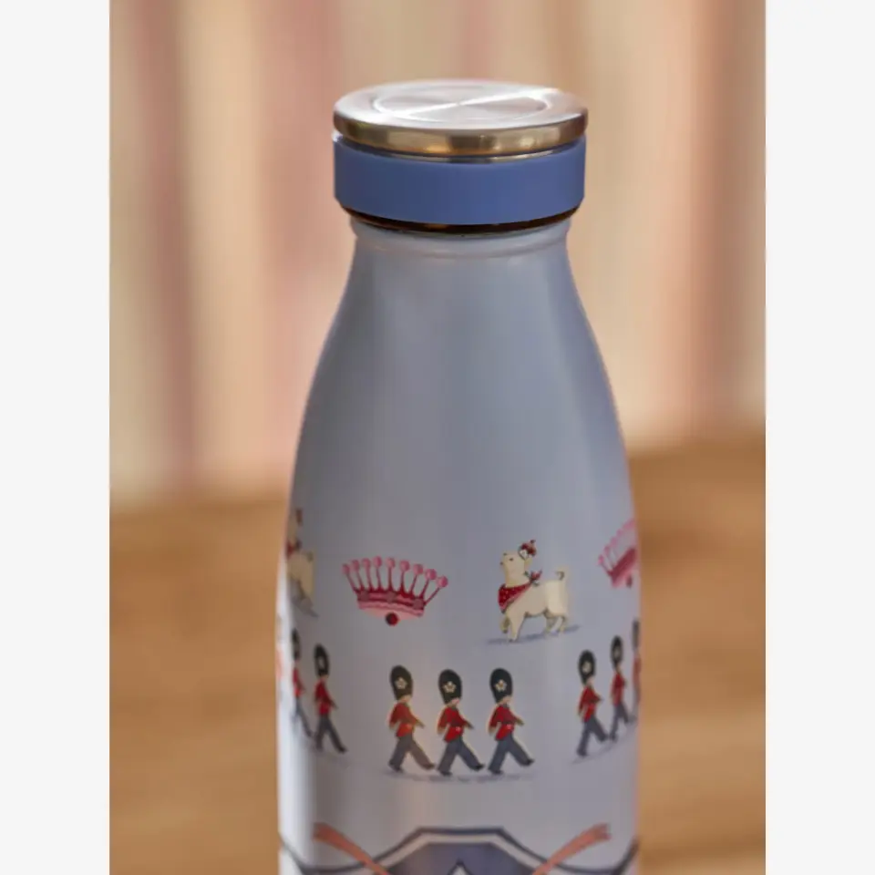 Cath Kidston Mavi Paslanmaz Çelik Termos 460 Ml London