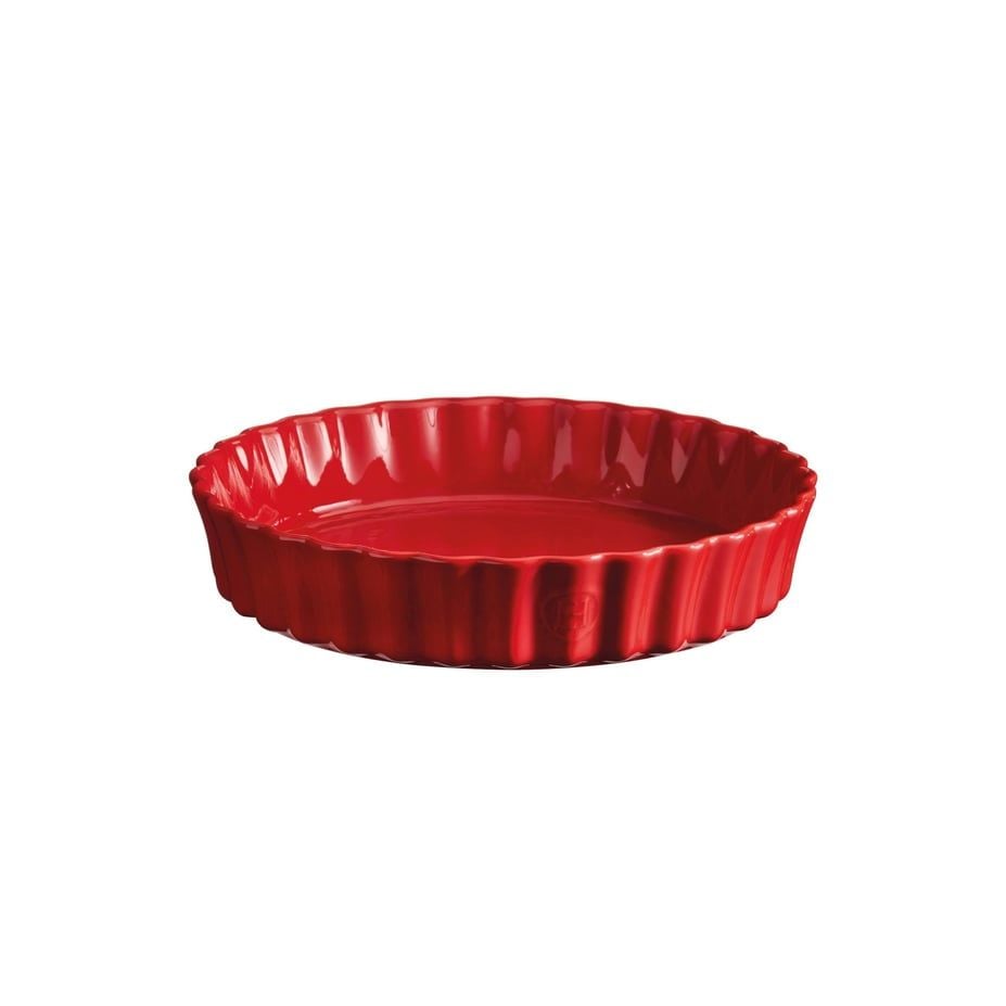 EH Tart-Börek Fırın Kabı Yuvarlak 24 cm Kırmızı / Burgundy - 346024