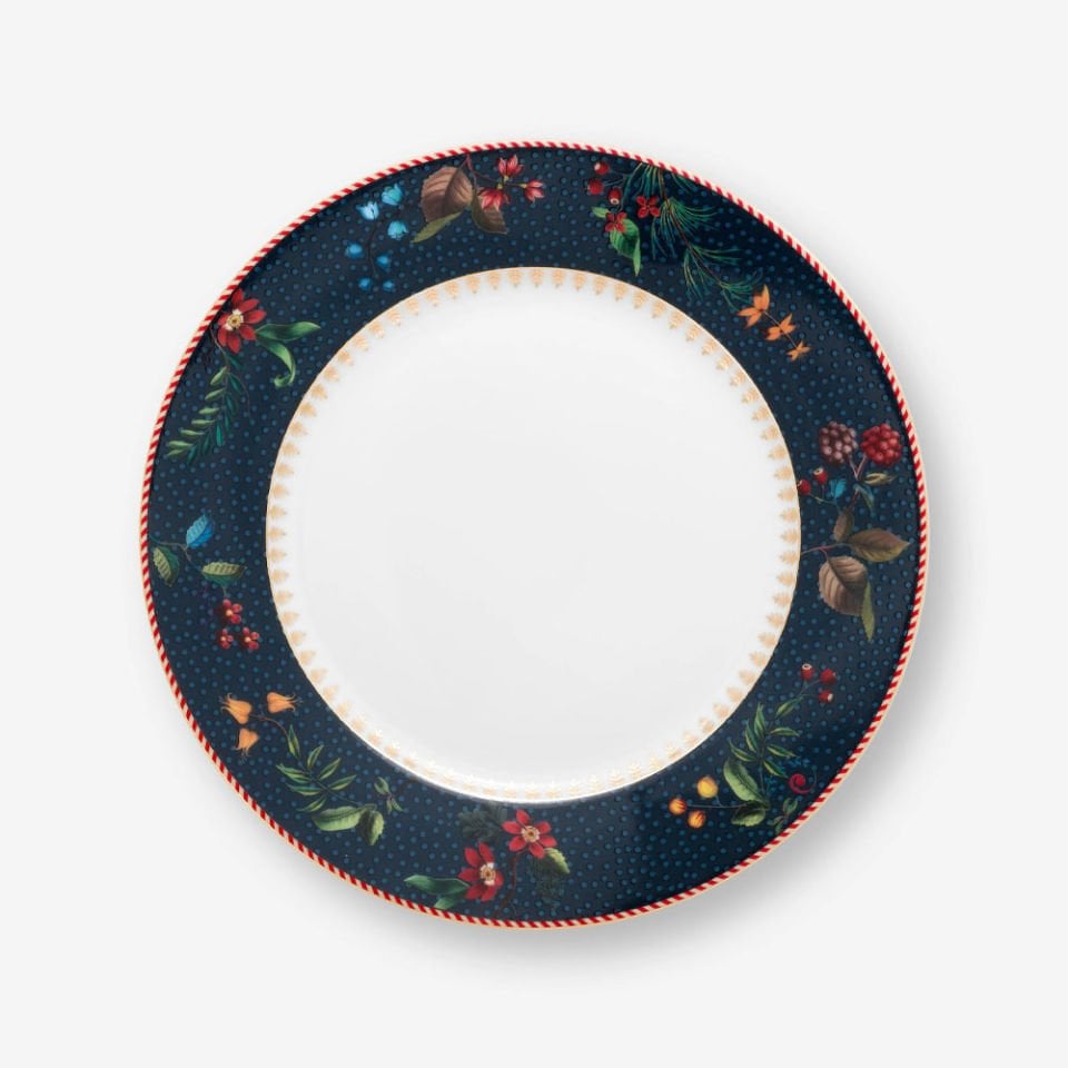 Mavi Porselen Kahvaltı Tabağı 21 Cm Berry Blues Collection by Pip Studio