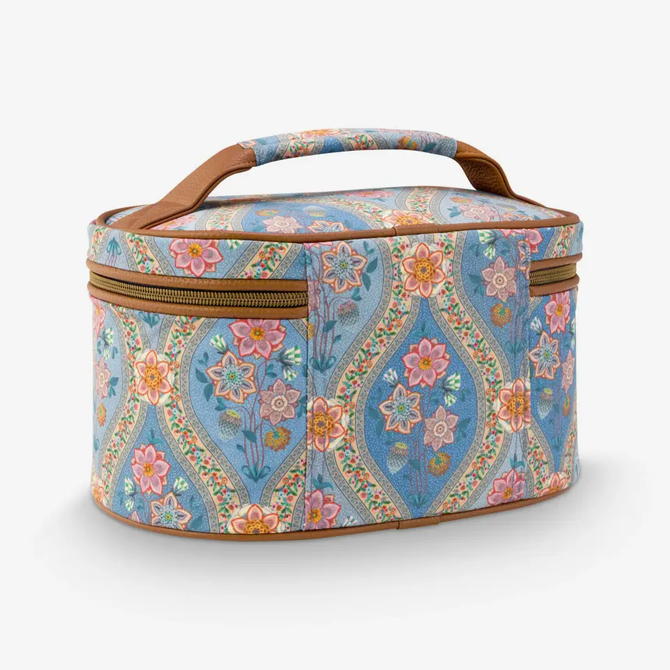 Pip Studio Mavi Polyester Makyaj Çantası 26X16x16 Cm