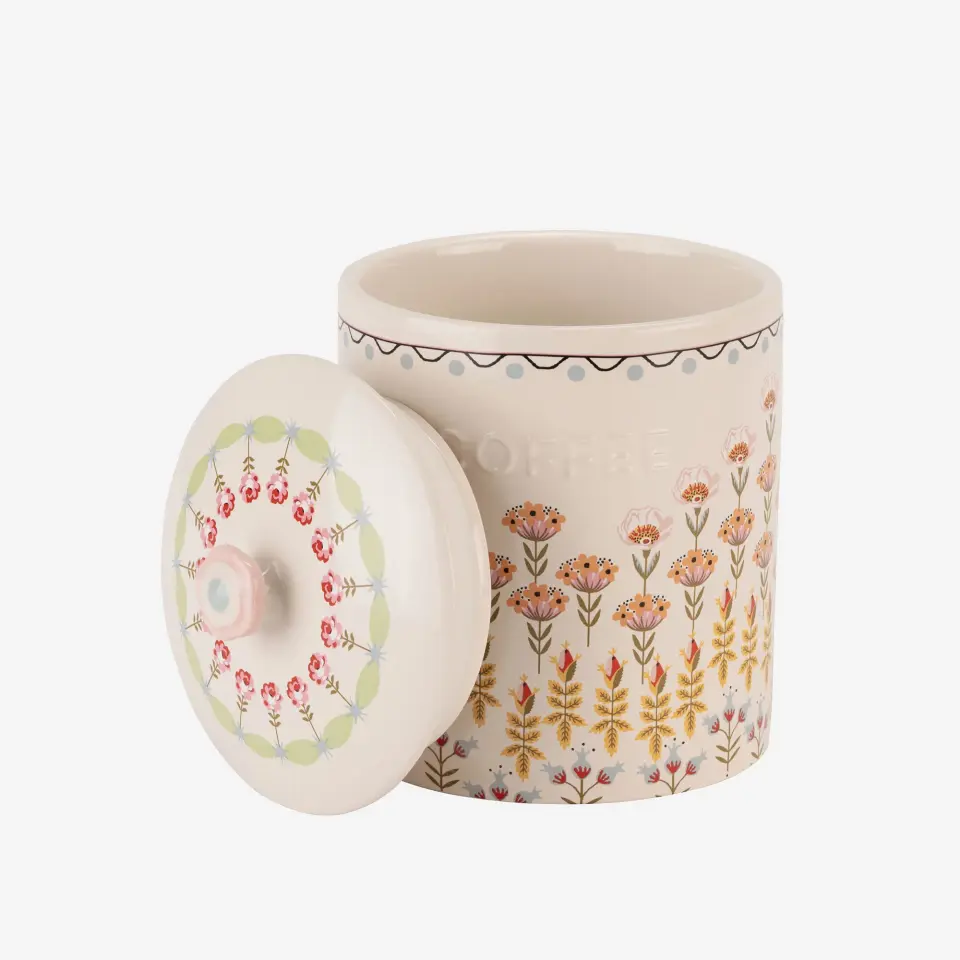 Cath Kidston Painted Stoneware Kahve Saklama Kabı 11X15 Cm