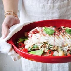 EH Fırın Kabı Oval Buharlı Pişirme 2.2 Lt Kırmızı / Burgundy - 348443