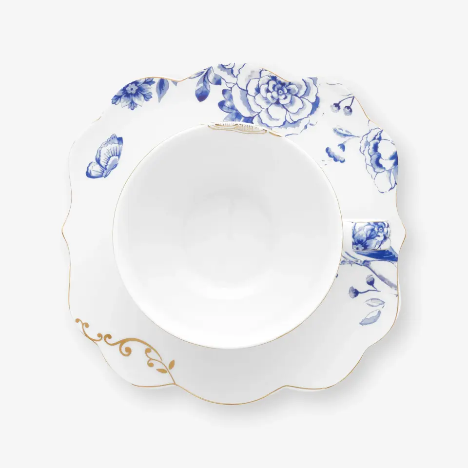 Pip Studio Royal Beyaz Porselen Çay Fincan Seti 225 Ml