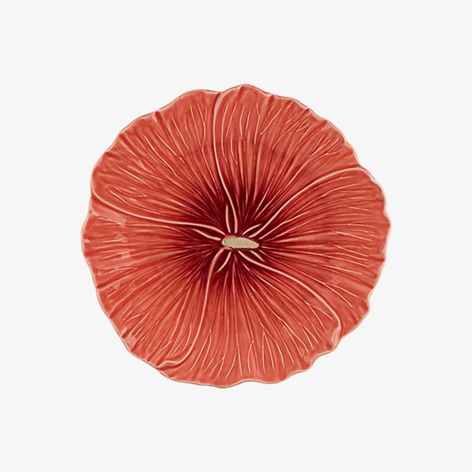 Bordallo Pinherio Turuncu Seramik Kahvaltı Tabağı 22 Cm Maria Flor Collection