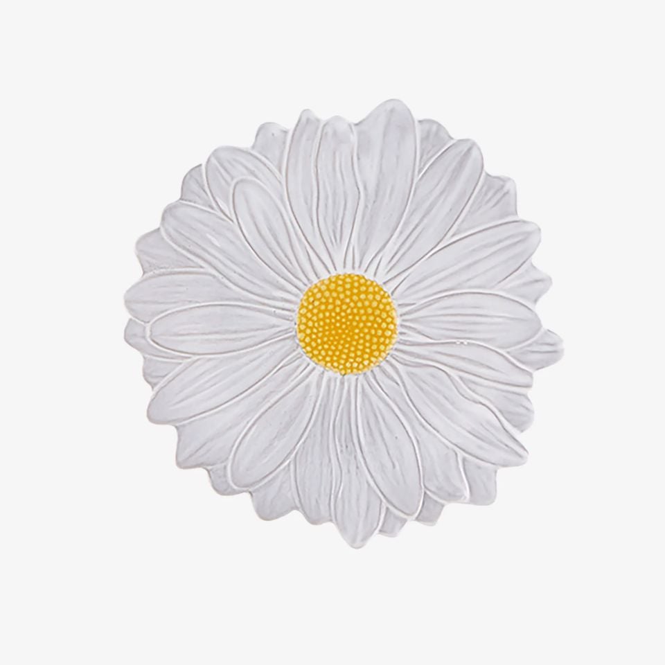 Bordallo Pinherio Beyaz Seramik Kahvaltı Tabağı 23 Cm Maria Flor Collection