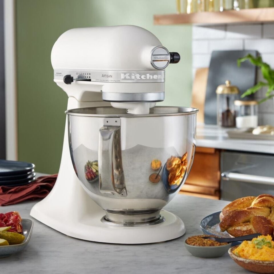 KitchenAid Artisan 4,8 L Stand Mikser - Porcelain White
