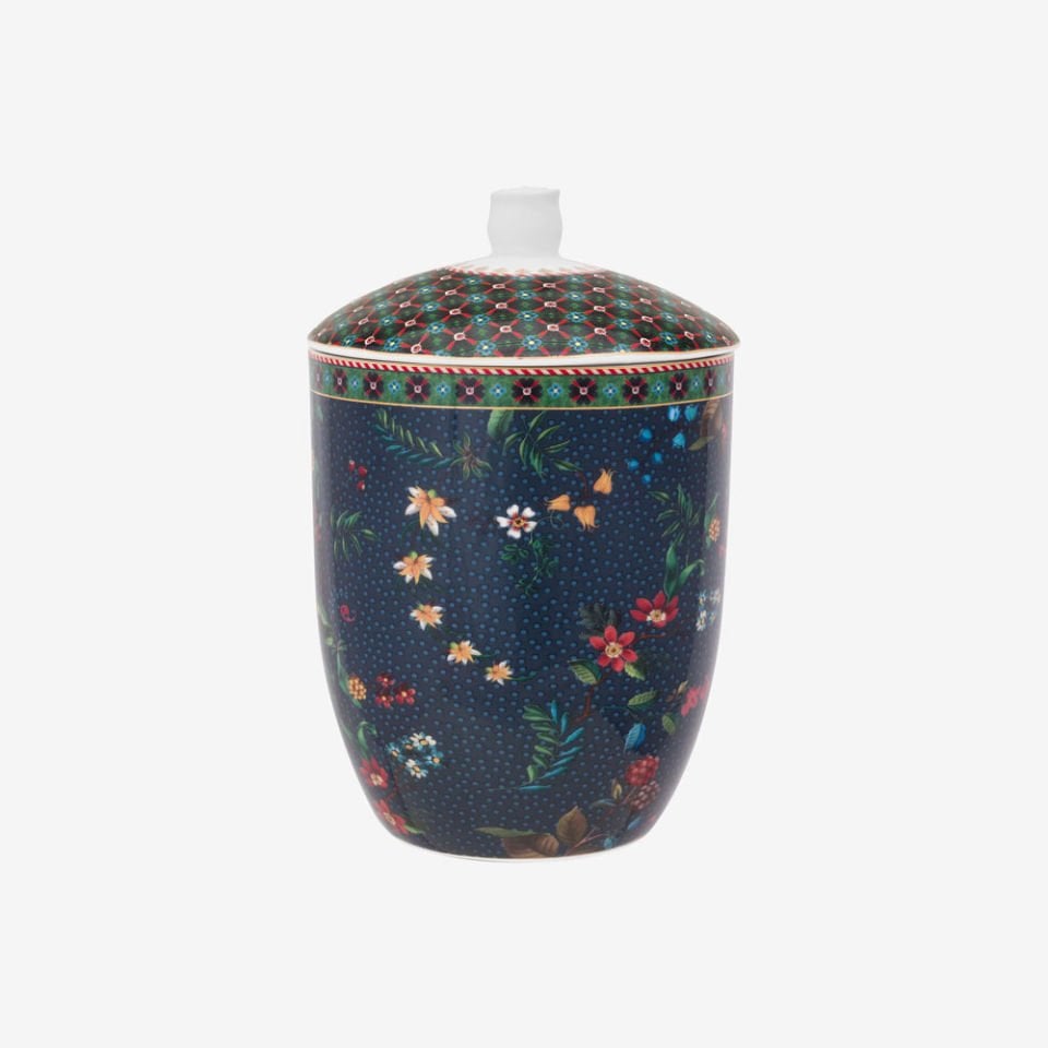 Mavi Porselen Saklama Kutusu 1500 Ml Berry Blues Collection by Pip Studio